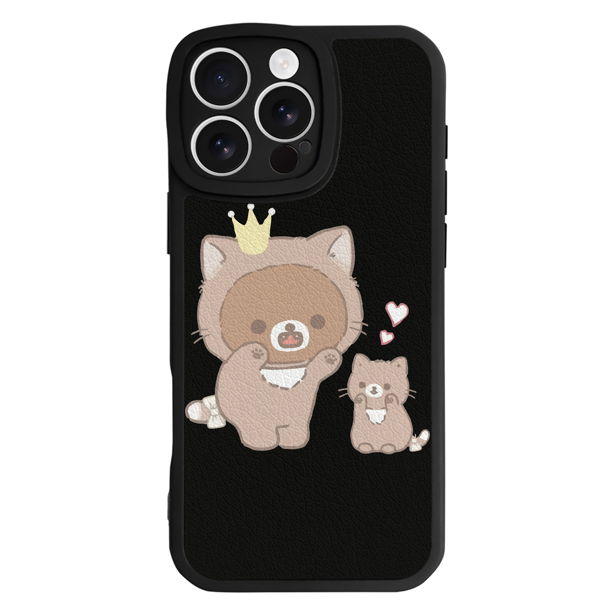 （画像用） リラックマ リラックマ キイロイトリ Rilakkuma Korilakkuma Kiiroitori 【iPhone 16シリーズ対応】シリコンスマホケース（レザー調） 材質：シリコン